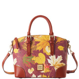 Dooney & Bourke Maple Leaf Small Domed Satchel Handbag