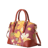 Dooney & Bourke Maple Leaf Small Domed Satchel Handbag