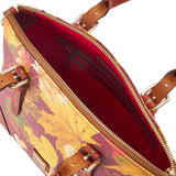 Dooney & Bourke Maple Leaf Small Domed Satchel Handbag