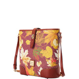 Dooney & Bourke Maple Leaf Crossbody Bucket Handbag