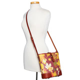 Dooney & Bourke Maple Leaf Crossbody Bucket Handbag
