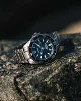 Citizen Mens Promaster Dive Super Titanium Watch - Silver-Tone Stainless Steel Bracelet