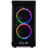 CLX SET Gaming Desktop - AMD Ryzen 7 5700X 3.4GHz 8-Core Processor, 16GB DDR4 Memory, Radeon RX 7600 8GB GDDR6 Graphics, 1TB SSD, 2TB HDD, WiFi, Windows 11 Home 64-bit