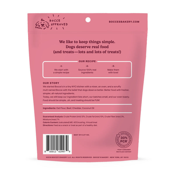 Bocce's Bakery Say Moooo Biscuit Dog Treats - 5 oz.