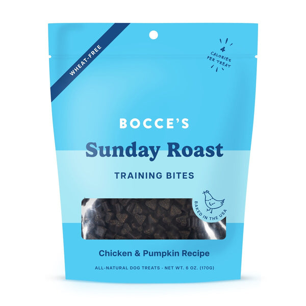 Bocce's Bakery Sunday Roast Training Bites Dog Treats - 6 oz.