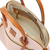 Dooney & Bourke Pebble Grain Domed Satchel Handbag