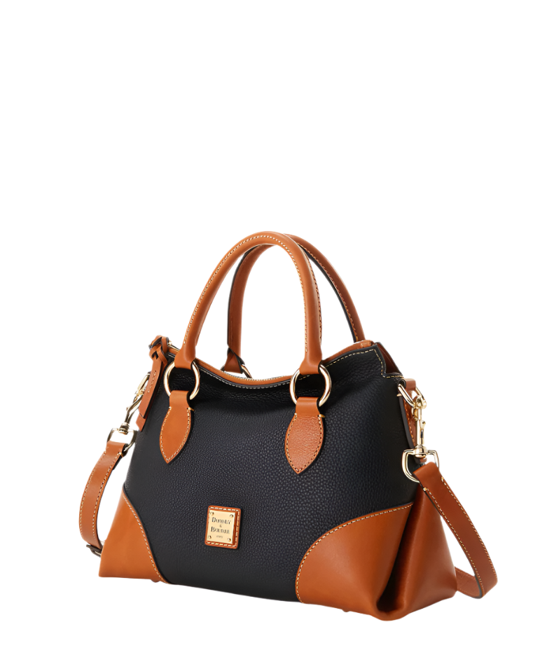 Dooney & Bourke Pebble with Florentine Trim 30 Satchel Handbag Dooney & Bourke Pebble with Florentine Trim 30 Satchel Handbag