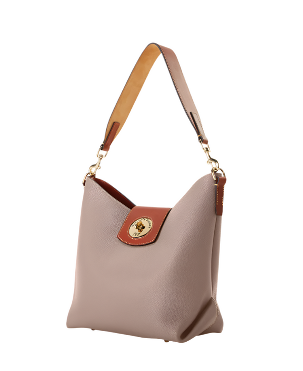 Dooney & Bourke Pebble Turnlock Sac 30 Shoulder Handbag