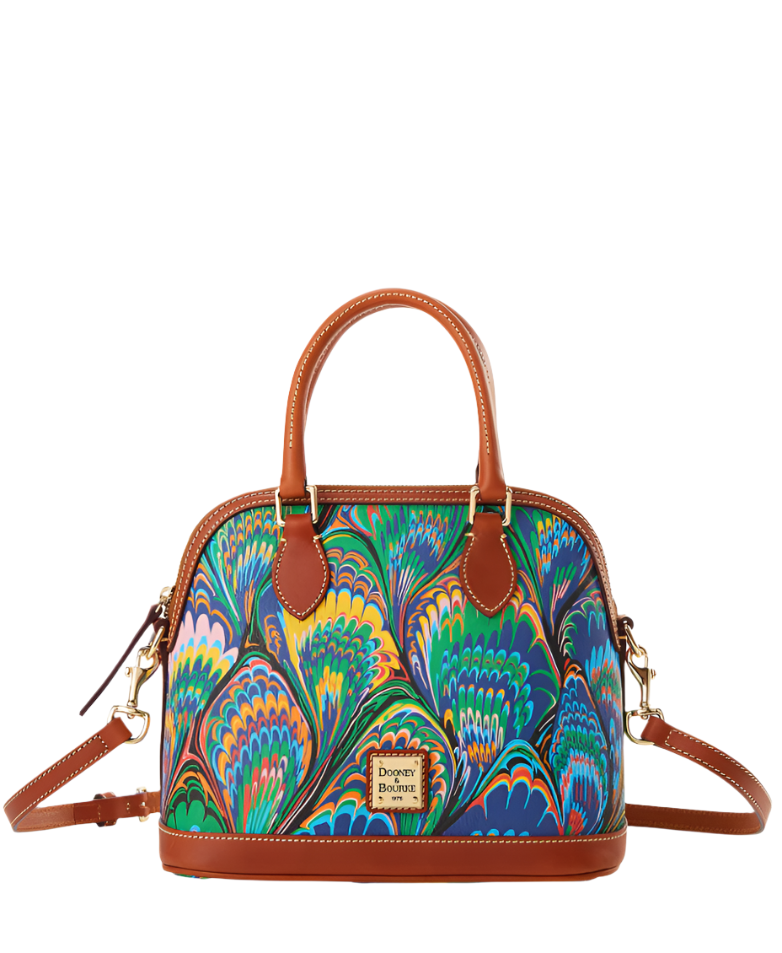Dooney Bourke Plumes Satchel Handbag – ShopCGX