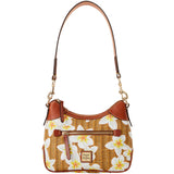 Dooney & Bourke Plumeria Small Hobo Handbag