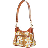 Dooney & Bourke Plumeria Small Hobo Handbag
