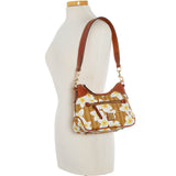Dooney & Bourke Plumeria Small Hobo Handbag