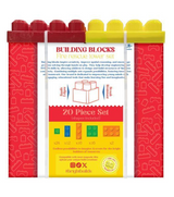 Bright Builds Fire Station Tower 20-Piece Building Blocks Toy Set