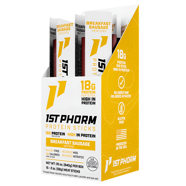 1st Phorm Protein Meat Sticks - Breakfast Sausage