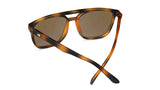 Knockaround Cypress Brightsides Tortoise Shell Frame - Amber Lens - Polarized Sunglasses