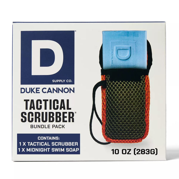 Duke Cannon Supply Co. Tactical Scrubber Bundle - Midnight Swim