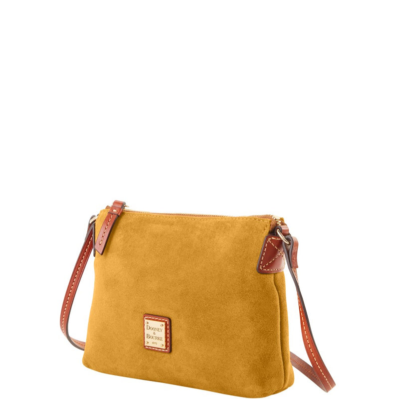 Dooney Bourke Suede Pouchette Crossbody Handbag – ShopCGX