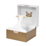 Athra Gold Bow Stud Earrings