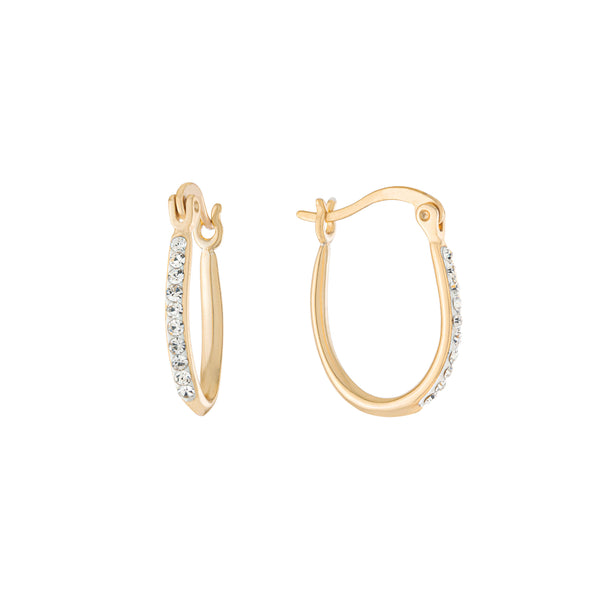 Athra Gold Hoop Earrings