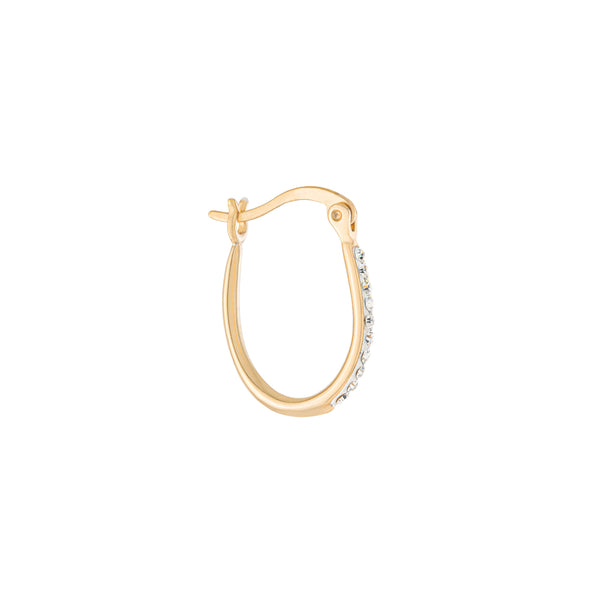 Athra Gold Hoop Earrings
