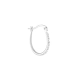 Athra Silver Hoop Earrings