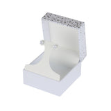 Athra Boxed Sterling Silver 6mm Starlight Cubic Zirconia Solitare Stud Earrings