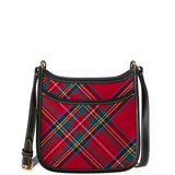 Dooney & Bourke Tartan Small Messenger Crossbody Handbag