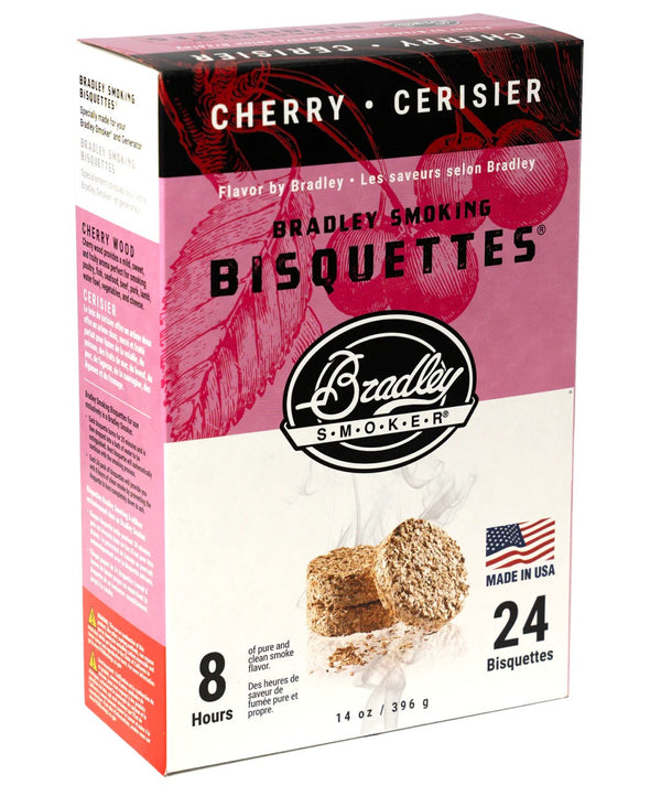 Bradley Smoker Cherry Wood Bisquettes - 24 Pack