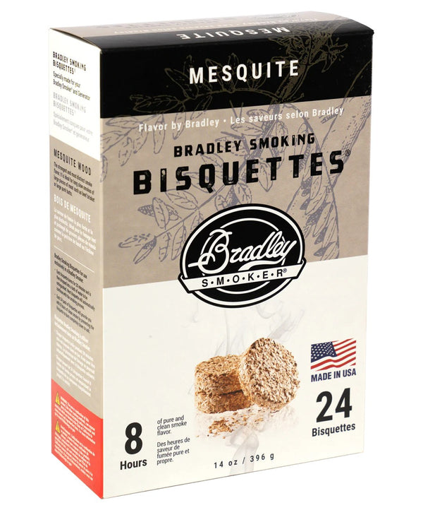 Bradley Smoker Mesquite Wood Bisquettes - 24 Pack