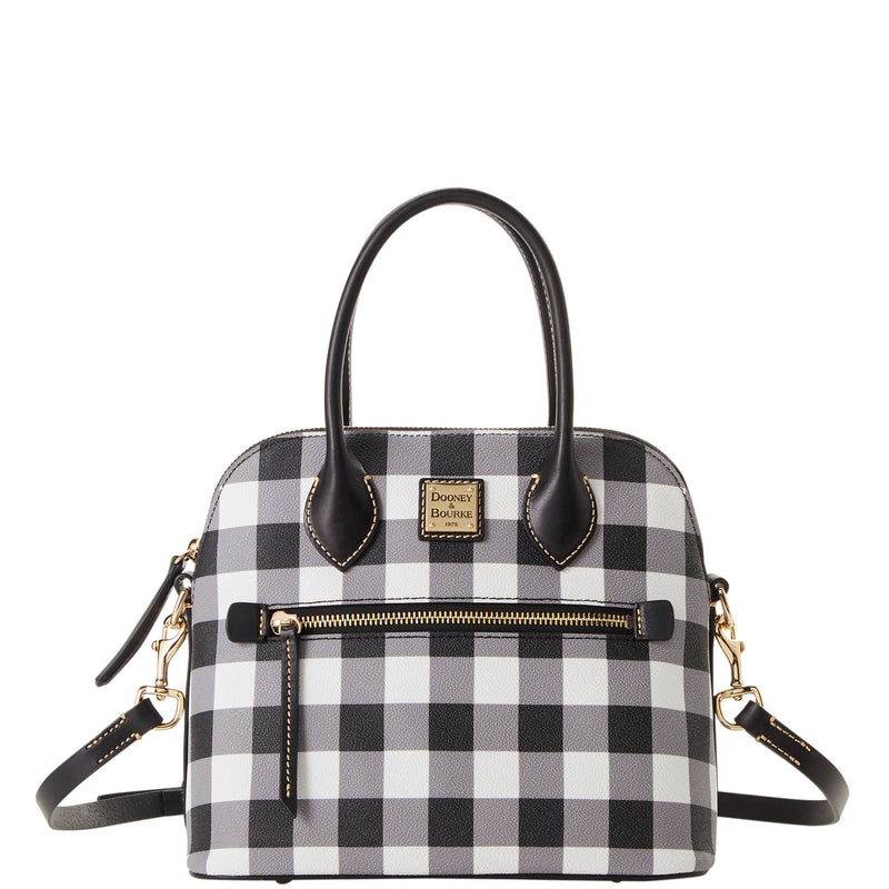 Dooney & Bourke Tucker Domed Satchel Handbag