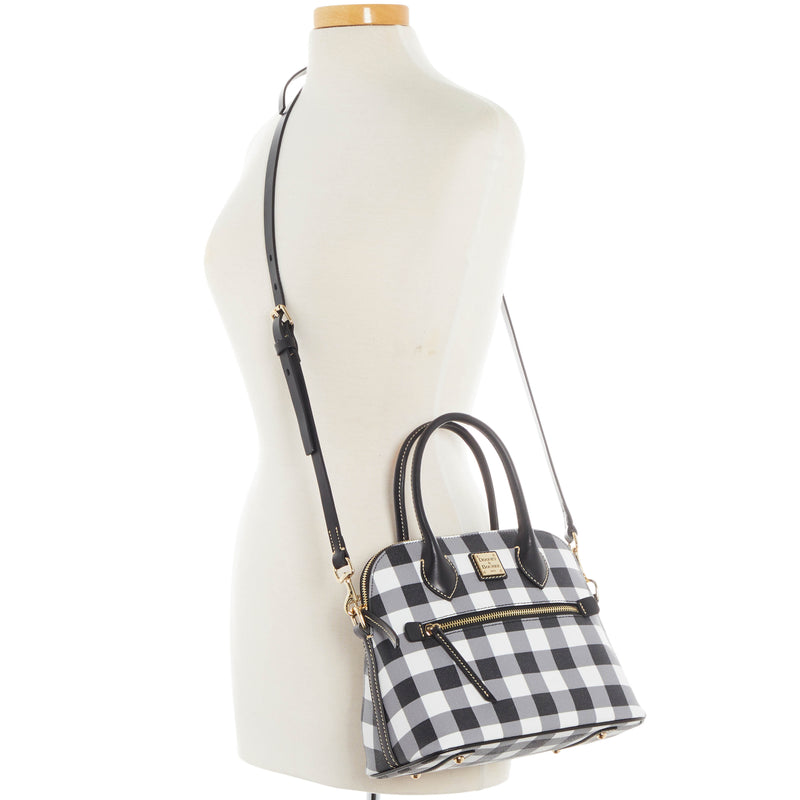 Dooney & Bourke Tucker Domed Satchel Handbag