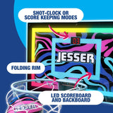 Jesser Hoop Over The Door Mini Basketball Hoop