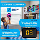 Jesser Hoop Over The Door Mini Basketball Hoop