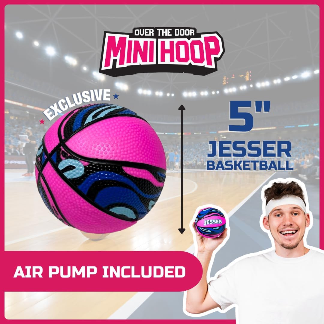 Jesser Hoop Over The Door Mini Basketball Hoop
