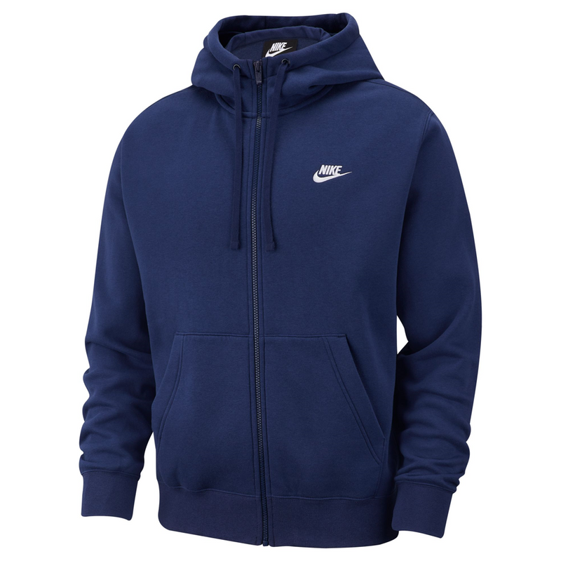 Nike Mens Sportswear Club Fleece Full Zip Hoodie Sweatshirt ShopCGX