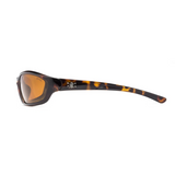 Calcutta Bowman Tortoise Frames - Amber Lens - Polarized Sunglasses