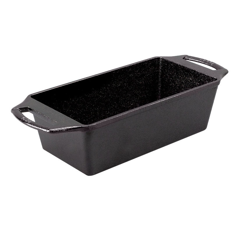 Lodge 8.5" X 4.5" Seasoned Cast Iron Standard Loaf Pan