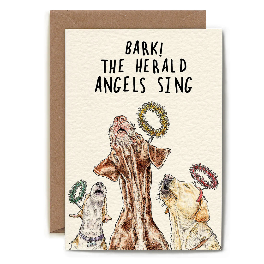 Hester & Cook Bark Angels Card