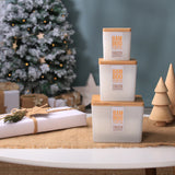 Heart & Home Bamboo Frozen Woodland Walk XL Centerpiece Candle