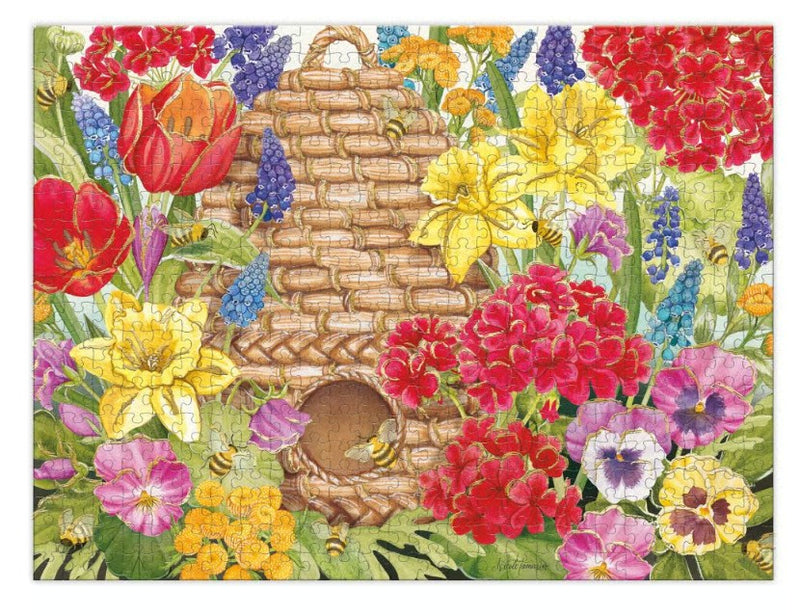 Lang Beehive and Blooms Luxe 500 Piece Puzzle