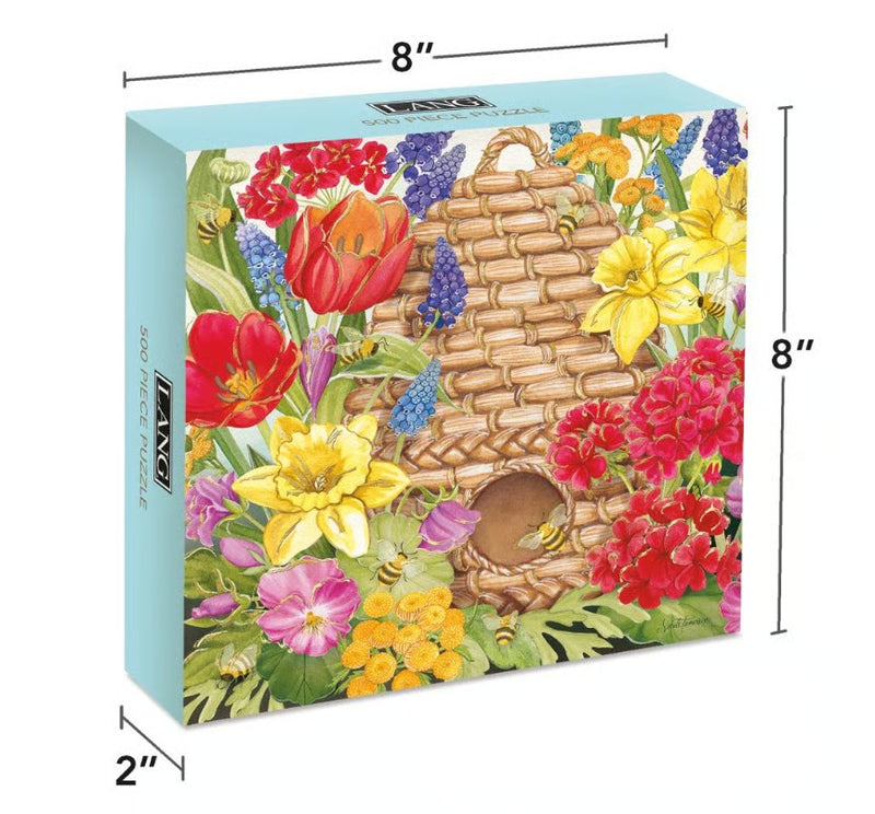 Lang Beehive and Blooms Luxe 500 Piece Puzzle