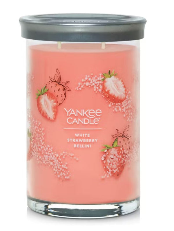 Yankee Candle Signature Large Tumbler Candle - White Strawberry Bellini