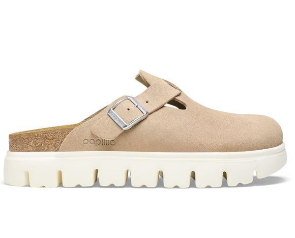 Birkenstock Boston Chunky Suede Leather Clog - Medium/Narrow