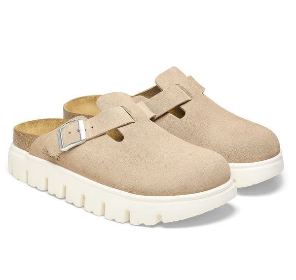 Birkenstock Boston Chunky Suede Leather Clog - Medium/Narrow