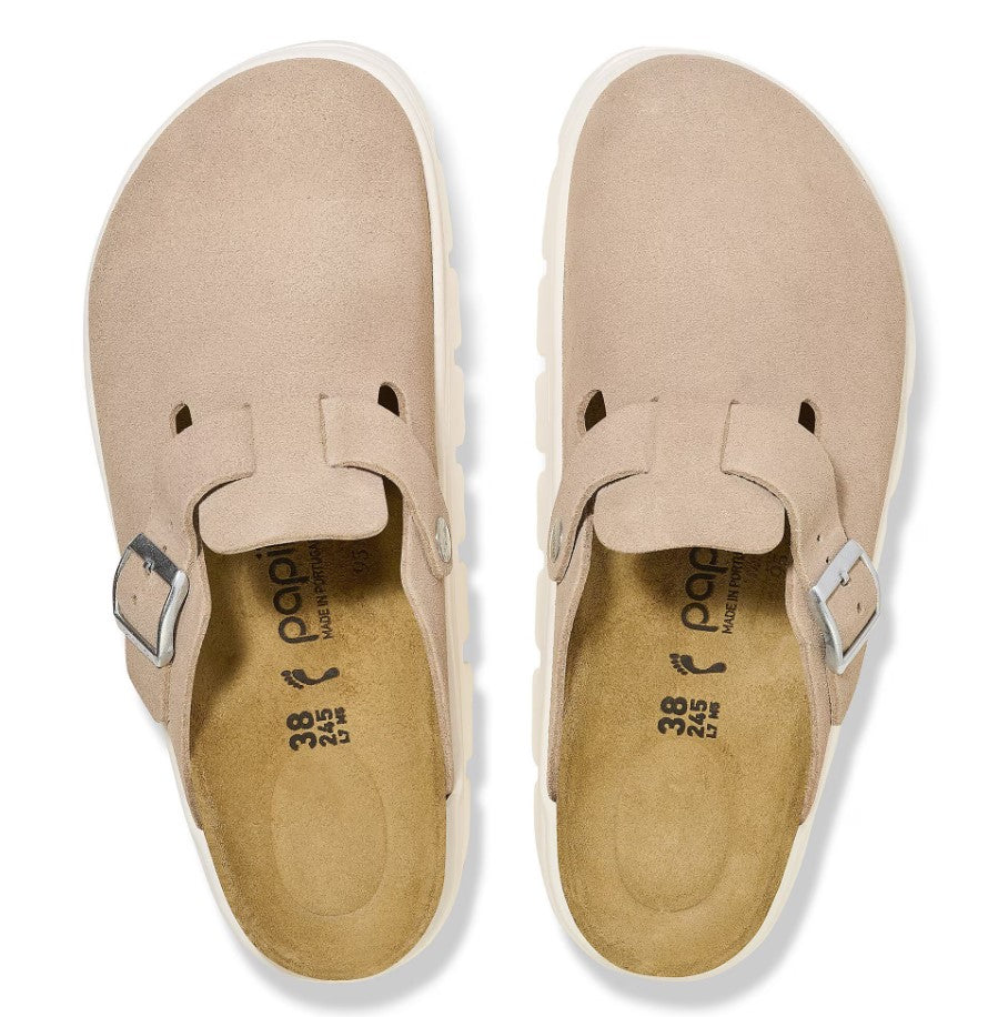 Birkenstock Boston Chunky Suede Leather Clog - Medium/Narrow