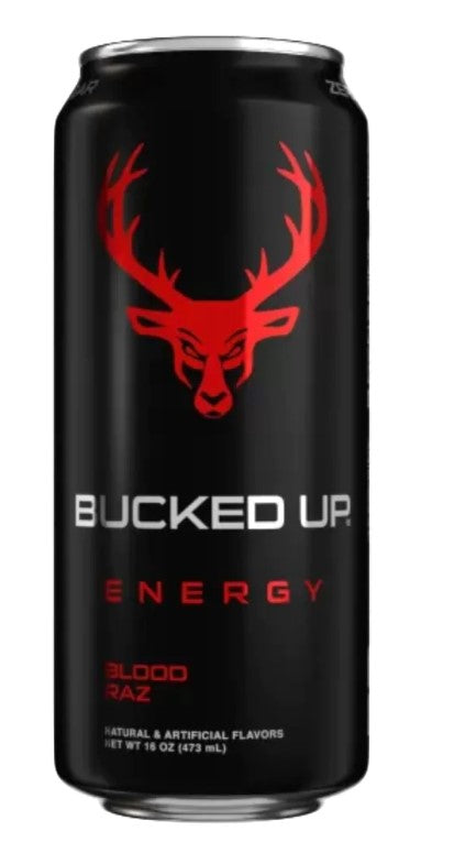 RTD BUCKED ENERGY BLOOD RAZ