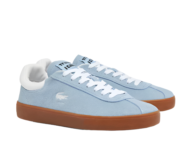 Lacoste Womens Baseshot Suede Sneakers