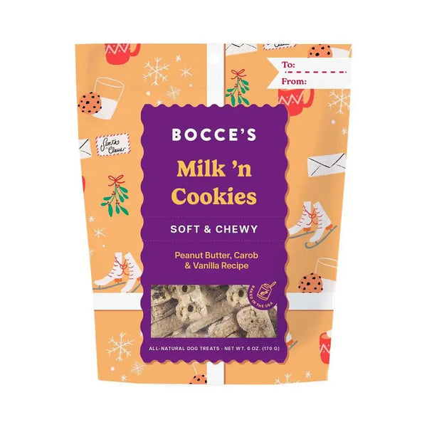 Bocce's Bakery Milk 'n Cookies Soft & Chewy Dog Treats - 6 oz.