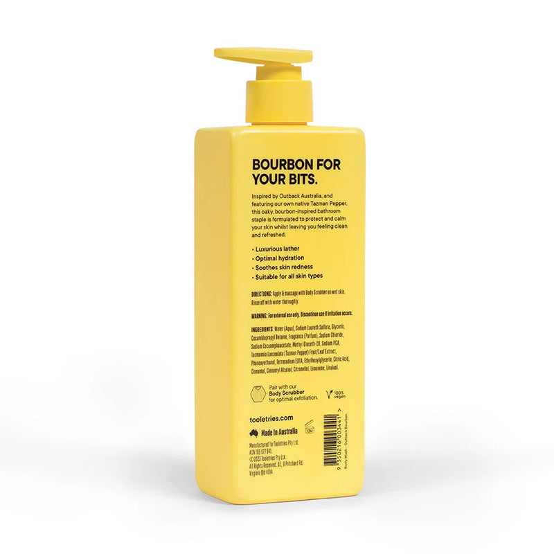 Tooletries Outback Bourbon Body Wash - 16.9 oz.