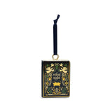 Steel Mill & Co. Silent Night Ceramic Book Ornament